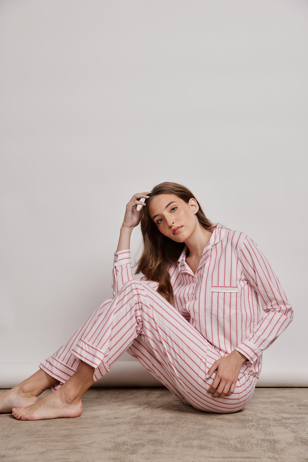Alessandra Stripes Red